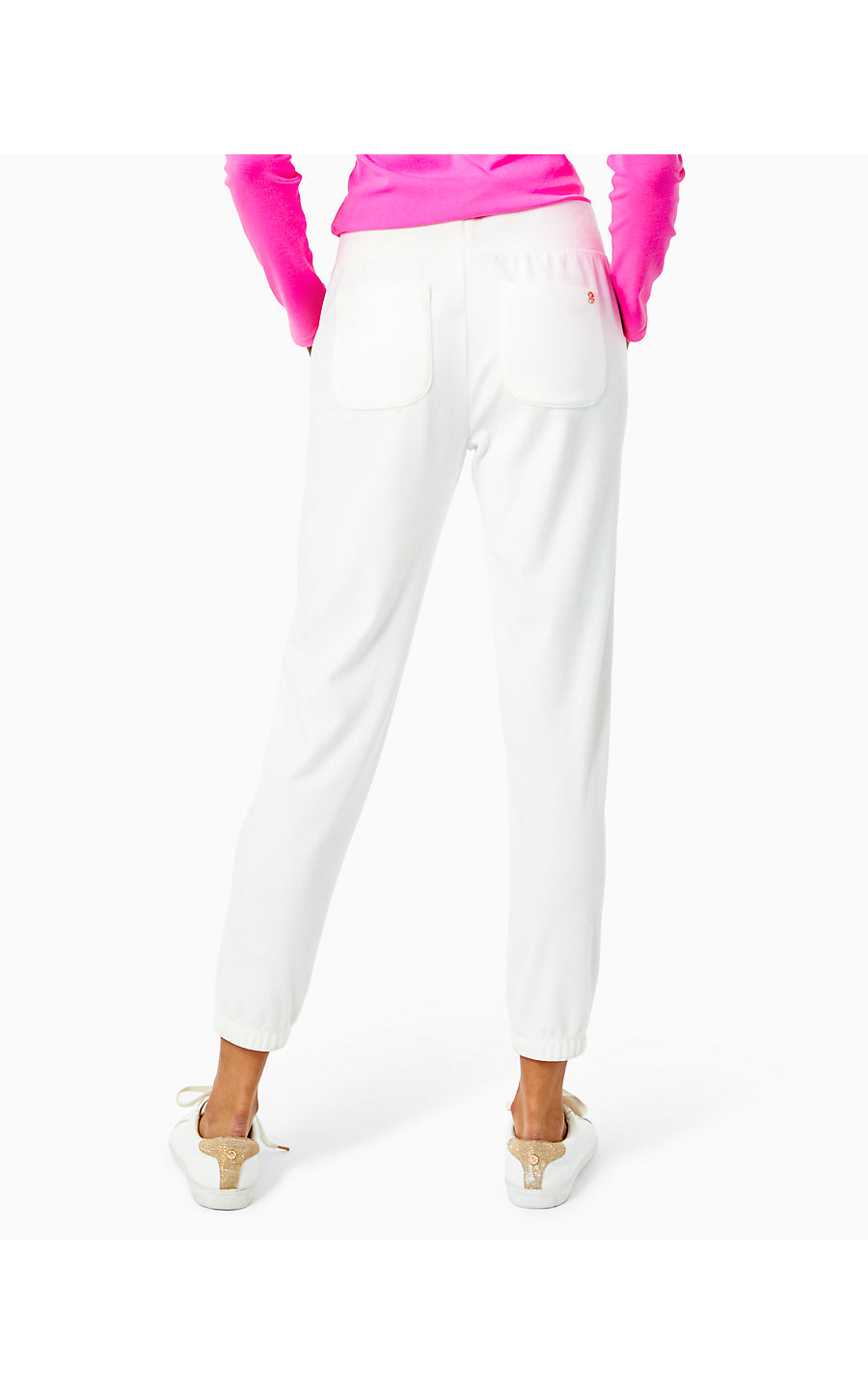 33 Dorsey Velour Pant - Plumeria Pink – The Islands - A Lilly Pulitzer  Signature Store