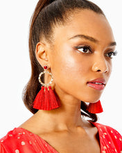 Load image into Gallery viewer, In A Holidaze Earrings - Ruby Red
