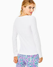 Load image into Gallery viewer, Halee Long Sleeve Top - Resort White
