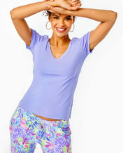 Load image into Gallery viewer, Halee V-Neck Top - Lillys Lilac
