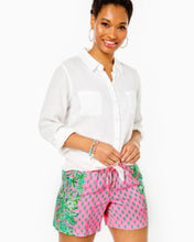 Load image into Gallery viewer, 5&quot; Katia Mid-Rise Short - Pink Shandy Oh Diamond Girl Engineered Short
