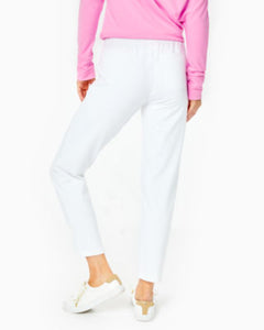 28" Emora Knit Pant - Resort White