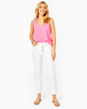 Load image into Gallery viewer, 27&quot; South Ocean High Rise Straight Leg Jean - Resort White
