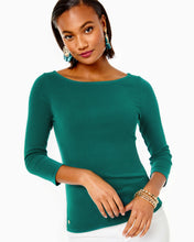 Load image into Gallery viewer, Halee 3/4-Sleeve Top - Hosta Green
