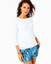 Load image into Gallery viewer, Halee 3/4-Sleeve Top - Resort White
