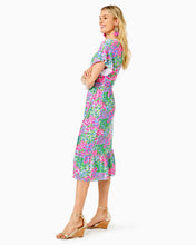 Load image into Gallery viewer, Juliet Ruffle Midi Dress - Multi A Cherry On Top
