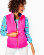 Load image into Gallery viewer, Brooklee Reversible Vest - Pink Grenadine
