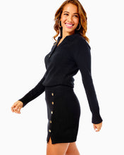 Load image into Gallery viewer, Lizona Sweater Skirt - Black
