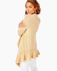 Abelle Cardigan - Heathered Sand Bar Metallic