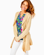 Load image into Gallery viewer, Abelle Cardigan - Heathered Sand Bar Metallic
