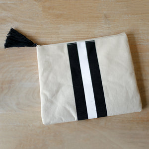 Stripe Canvas Bag
