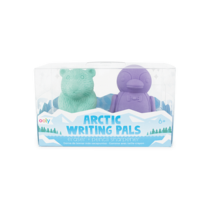 Arctic Writing Pals - Eraser & Pencil Sharpener