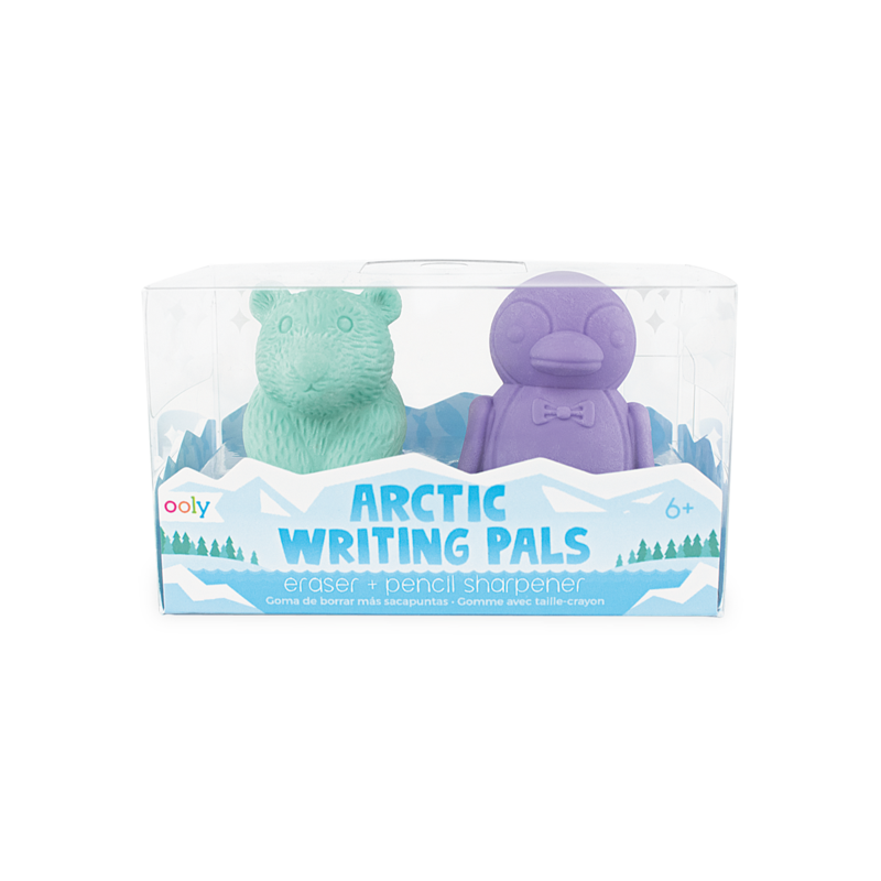 Arctic Writing Pals - Eraser & Pencil Sharpener