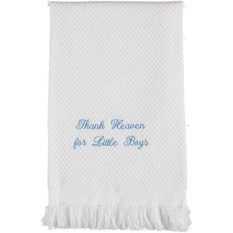 Thank Heaven for Little Boys Blanket