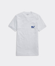 Load image into Gallery viewer, VV Mens Sailing Whale Short-Sleeve Pocket Tee Shirt
