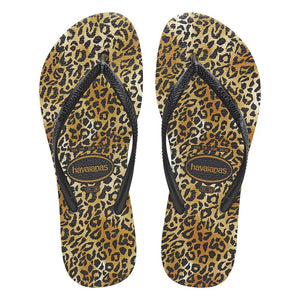 Slim Leopard Sandal Flipflops - Kids
