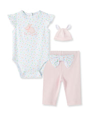 Load image into Gallery viewer, 3PC My First Easter Bodysuit, Pants &amp; Headband
