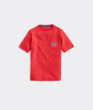 Load image into Gallery viewer, VV Boys&#39; Key West Sailing Scene Whale Fill Short-Sleeve Pocket Tee
