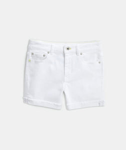 VV Girls' White Denim Shorts