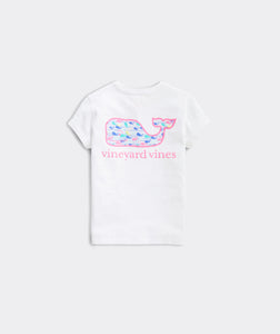 VV Girls' Watercolor Whale T-Shirt