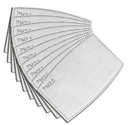 5 Pack Children's Face Mask Filter (3-7 years)