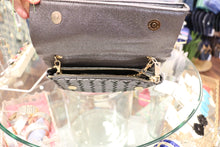Load image into Gallery viewer, Metallic Silver Handbag &amp; Clutch
