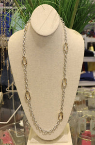 Silver & Gold Necklace