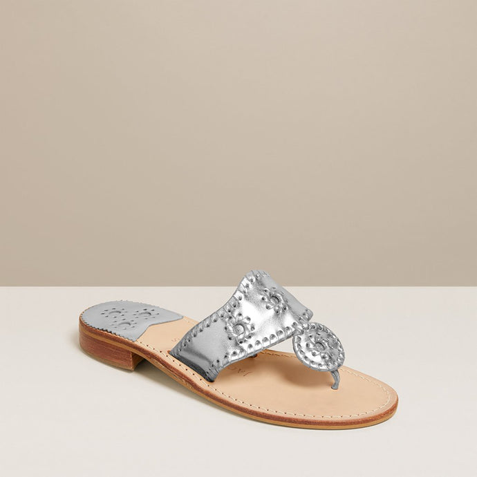 Jack rogers silver store sandals