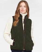 Load image into Gallery viewer, W&#39;s Burford Fleece Vest - Olive
