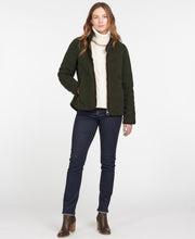 Load image into Gallery viewer, W&#39;s Lavenham Fleece Jacket - Olive
