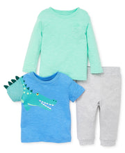 Load image into Gallery viewer, 3 Pc Gator Tee Set
