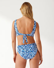 Load image into Gallery viewer, Palm Modern™ Leopard Over-the-Shoulder V-Neck Bikini Top - White
