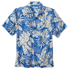 Load image into Gallery viewer, M&#39;s Florida Fronds Shirt - Blue Splash
