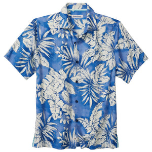 M's Florida Fronds Shirt - Blue Splash