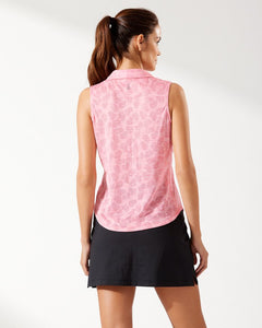 Palm Coast IslandZone® Sleeveless Top - French Rose