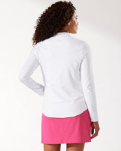 Load image into Gallery viewer, Aubrey IslandZone® Full-Zip Mock Sweatshirt - White
