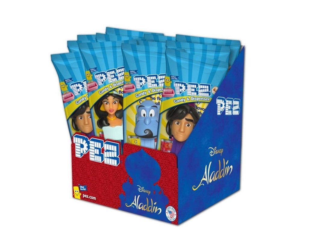 Aladdin Pez Candy & Dispenser