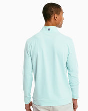 Load image into Gallery viewer, M&#39;s Cruiser Heather Micro Striped Performance 1/4 Zip Pullover
