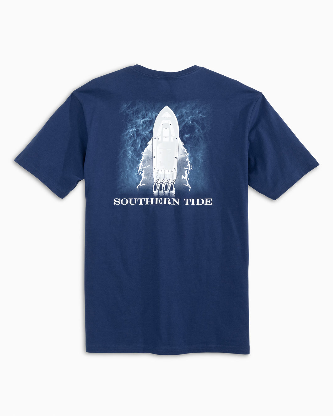 Men's Wave T-Shirt - Blue Night