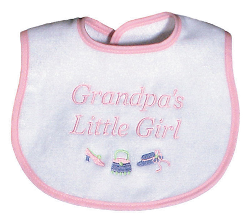 Grandpas Little Girl Bib
