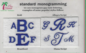 Embroidery Monogram