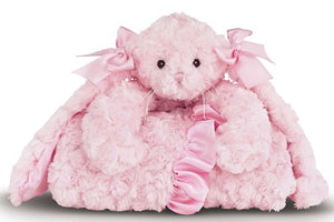 Pink Bear & Stroller Blanket