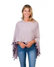 Load image into Gallery viewer, Cotton Cashmere Wrap with Tassels
