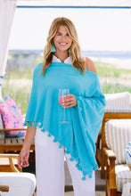 Load image into Gallery viewer, Cotton Cashmere Wrap with Tassels
